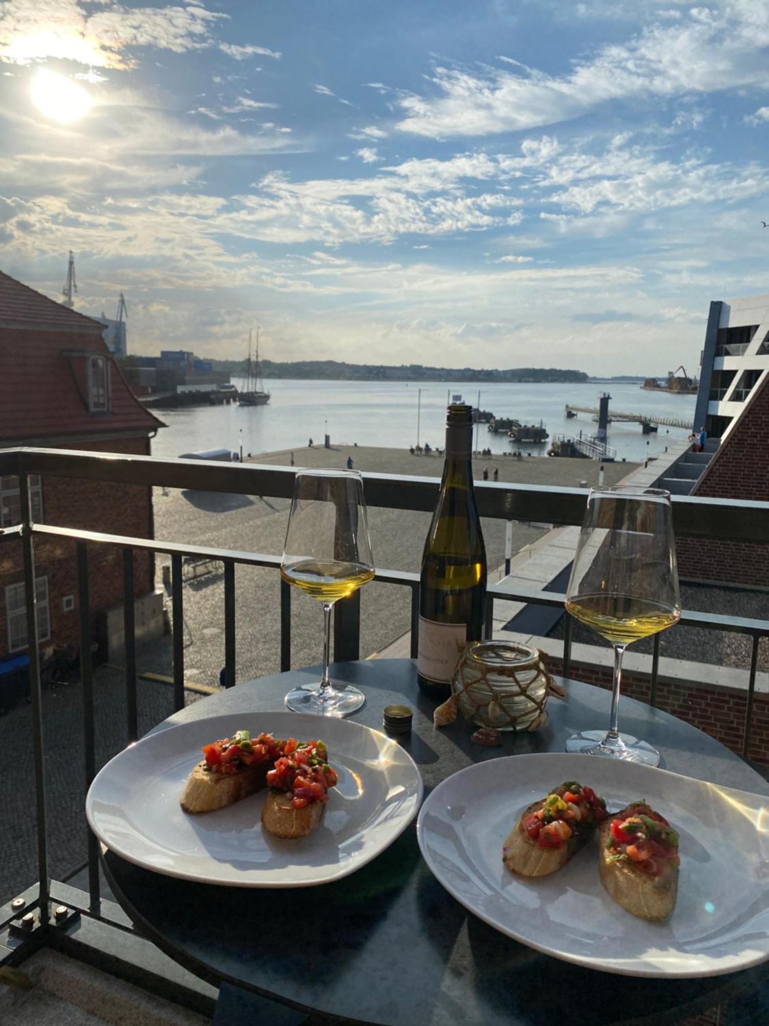Meerblick, Balkon Und Private Sauna Im Historischen Getreidespeicher Wißmar 외부 사진